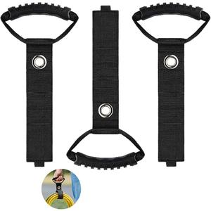 3 Pack Extension Cord Organizer,Black Garden Hose Storage Straps, Water Hose Storage Straps with Handle,for Cables, Cables,Ropes, Garden Water Hoses Carrying
