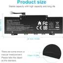 PC03XL Battery for HP Pavilion X360 14 15 14-DY 14-DH 14M-DY 14-BA 14-CD 14-EK 14-DW 15-ER Pavilion Aero 13-be Pavilion x360 Convertible 14-DY, HSTNN-OB1W M24421-271 M24421-AC1 PC03043XL M24648-005