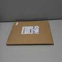 Simplebrand White Sheer Curtains 72 Inches Long 2 Panels for Living Room, Rod Pockets Airy Window Treatments Voile Sheer White Curtains Panels Lightweight for Front Back Patio Glass Door, 42" Width