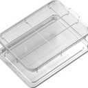 Extra Large Air Fryer Basket and Tray for Oven, 18.65" x 12.8" Extra Large Stainless Steel Air Fryer Basket and Tray Set, Air Fryer Pan Wire Rack Roasting Basket for Fries/Chicken, 1 Set