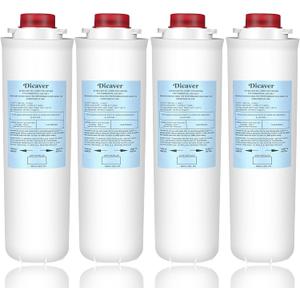 51300C Filters, Replacement for Elkay 51300C EWF3000 Filter By NSF/ANSI 42 Certified,Compatible with Ezh2o Filter Replacement Bottle Stations, High Capacity 3000 Gallon (No Chip) 4 Packs