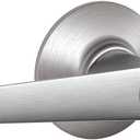 SCHLAGE F51A ELA 626 Elan Lever Keyed Entry Lock, Satin Chrome