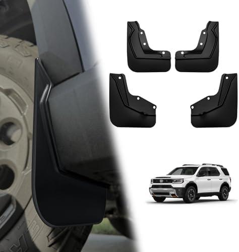 Muslogy for Honda Passport 2026 Mud Flaps Splash Guards Front & Rear Fender Mud Guard Accessories Compatible with 4th Gen Honda Passport 2026 RTL TrailSport Blackout TrailSport Elite