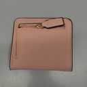 Toughergun Wallet Women Rfid Blocking Small Compact Bifold Luxury Leather Pocket Wallet Ladies Mini Purse with ID Window (Light Pink)
