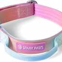Spark Paws Tactical Dog Collar - Heavy Duty, Premium Quality, Thick and Durable for Large and Medium Dogs - Pastel Icing - XS - 1" (XS: 20-40lbs [1" wide])