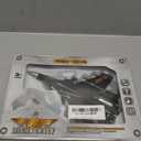 HSOMiD Army Air Force Fighter Jet Toy Military Airplane - Fun Lights and Sounds, Bump and Go Action Pretend Play Kids Aircraft Bomber Plane -Great Christams Gift For Boys