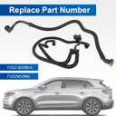 F2GZ-9D289-A Vapor Canister Purge Valve Replacement For Ford Edge 2.0L EcoBoost 2015-2018, Lincoln MKX 2016-2018, MKZ 2017-2020 Replace F2GZ9D289A, 12 inches x 20 inches x 2 inches