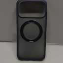 TORRAS Upgraded 360 Magnetic Stand for iPhone 17 Pro Max Case, Fit for MagSafe with Ring, 4X Mil-Grade Protection, Camera Control, Translucent Slim for iPhone 17 ProMax Case Ostand, Deep Blue