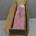 downluxe Outdoor Chair Cushions Set of 2 for Patio Furniture, Waterproof Tufted Overstuffed Patio Furniture Cushions, Thick Outdoor Seat Cushion, 19" X 19" X 5", Burgundy