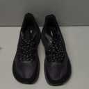 HOBIBEAR Men's Trail Hiking Shoes Wide Fit - Lightweight Low Top Breathable Sneakers for Walking, Trekking & Outdoor Adventure (Black), 42