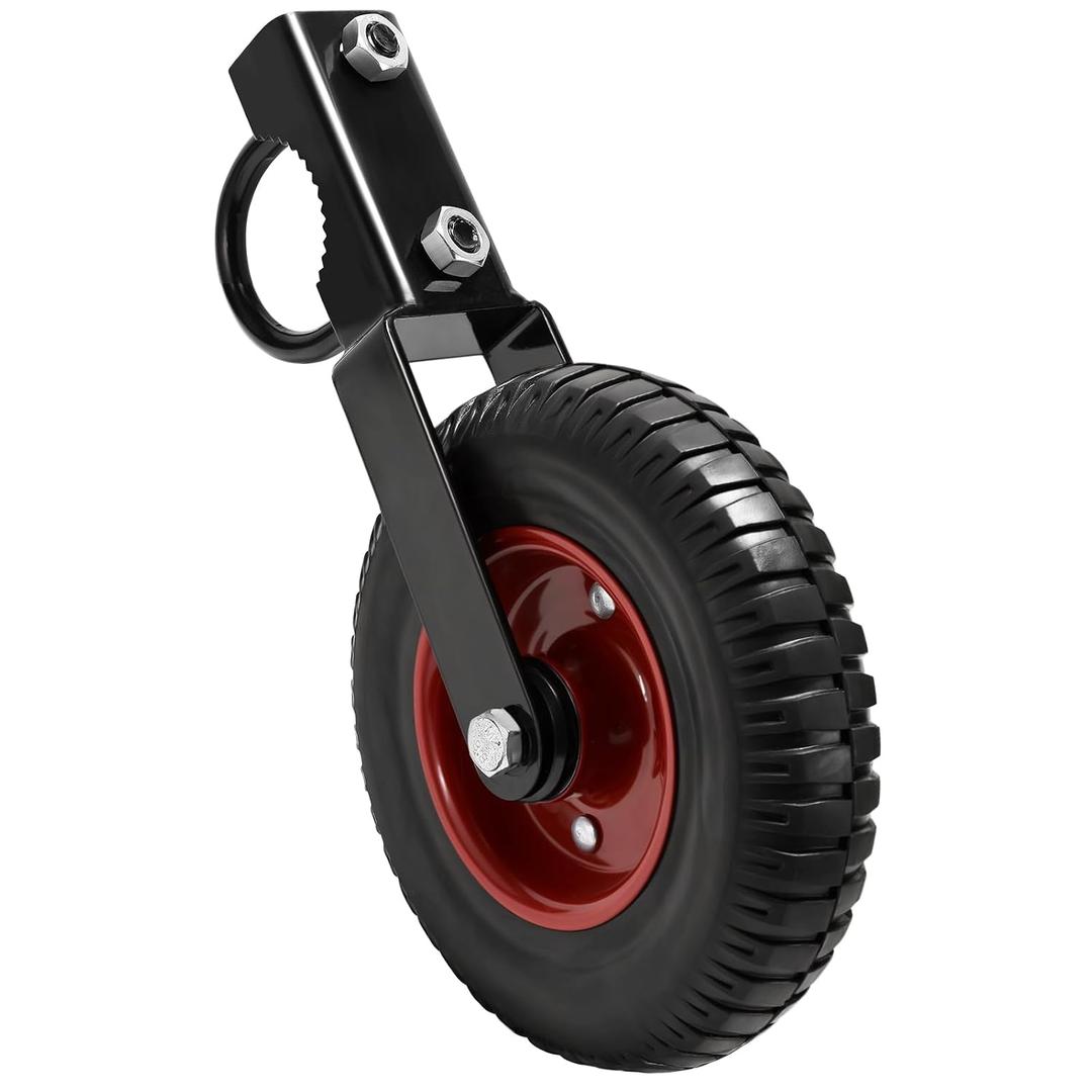 Gate Wheel 8 Inch for Farm Gate Metal Swing Gate Suits 1-3/8" Thru 2" Gate Frames to Prevent Dragging for Chain Link Fence Sliding Gate Casters 330lb Capacity
