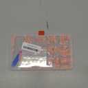 240pc French Tip Press on Nails Short Fake Nails & Adhesive Tab, False Acrylic Nail Press on Nails Square Nail Tips Artificial Glue on Nails Press ons Stick on Fingernail