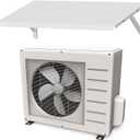 35In x 22In Air Conditioner Awning for Outside - Mini Split Covers Composed of Robust Metal Frame for AC Condenser/Compressor All-Weather Protection AC Unit Cover for Outside Add Dependable Shelter