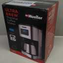 Mueller Ultra Brew Thermal Coffee Maker, 8 cup (34oz) Carafe, Keep Warm, Auto Shut-Off, LCD Display Coffee Machine, Programmable, Delay Brew Function, Stainless Steel