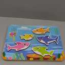 Spin Master Games, Pinkfong Baby Shark Musical Wooden Sound Puzzle, Plays Viral Song, Baby Shark Toddler Toys, for Kids Who Love Music, for Ages 2 & Up