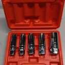 5PCS Magnetic Spark Plug Socket Set, 9/16-inch 5/8-inch and 13/16-inch Sockets 3/8-inch Drive Magnet Retains Spark Plugs and 14mm 16mm Thin Wall Socket (1 Set)