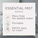 Air Wick Essential Mist Refill, 3ct, Linen & Petals, Air Freshener, Essential Oils (0.67 Fl Oz (Pack of 3))