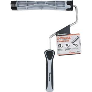 ROLLINGDOG Paint Roller Frame 9 Inch - for 1 1/2" Core Roller Covers,Self-Lock Cage Jumbo Roller Brush
