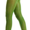 Frola Oil Shiny Stockings Pantyhose 360Seamless Crotch High Waist Smooth Tights for Women (M)