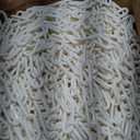 US Weight 2" x 500' SunSheild Plastic Safety Chain – White