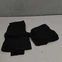 Myshear Medical Compression Stockings for Women & Men, 20-30 mmHg Footless Thigh High Compression Socks, Long Graduated Compression Sleeves, Full Leg Pressure Support Hoses for Varicose Veins, Edema M