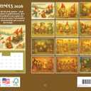Gnome Calendar 2026 Monthly Wall Calender 12 Month | American Made In The USA