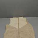 Womens Fuzzy Fleece Vest, Casual Warm Sleeveless Zip Up Sherpa Vest Jacket with Pockets for Fall/Winter, M