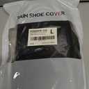 Waterproof Shoe Covers Rain Boot Cover for Men and Women (Large, Blackish Green)