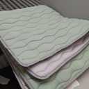 Blissful Diary Baby Play Mats for Floor, 71x59 Inch Extra Thicker & Large Soft Cushioning Foam Playmats for Babies and Toddlers, Foldable Washable Baby Crawling Mat for Playpen, Sage Green
