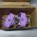 Button Maker Machine, Square & Round Button Badge Press Kit- 50pcs Square Magnet Button(2'' x 2'') + 50pcs Circle Pinback Button(58mm), Button Press Making Kit for Parties, Events, Business, School