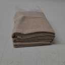 Home Brilliant Set of 2 Burlap Decorative Throw Pillows Euro Shams Cushion Covers for Couch Outdoor Patio Beige, 26x26 inch(66cm), Fit for Size 28x28 Pillows, Light Linen