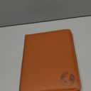 Phone Charging Business & Travel Portfolio w/Built-in Power Bank- Zipper Closure & Refillable Pad- Professional Organizer Padfolio That Charges Phones/Tablets on The Go (Brown)