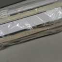 LazBlinds No Drill TDBU Roman Shades, Blackout - Beige, 34" W x 64" H