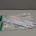 2 Pack Spring Tension Rods 28-48 Inches,5/8" Diameter White Spring Loaded Curtain Rods,Adjustable Small Short Tension Curtain Rod for Windows,Kitchen, Doorway,Bathroom,Cupboard Bars