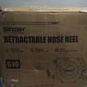 DRINCOSH Upgraded Retractable Garden Hose Reel 1/2 in x 100ft PRO 180