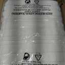 IBUYKE Rectangle Vanity Chair with Storage Space, Footrest Footstool Ottoman, Vanity Stool, Dressing Table Chair, with Anti-Slip Feet, for Makeup Room, Bedroom, Square Grid Pattern, White WBD004W