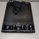 Mueller RapidTherm Portable Induction Cooktop, 1800W Hot Plate Electric Stove Top Burner. 8 Temp Levels, Auto-Off & Pot Detection, LED Display, Child Lock, 4 Programs, Burners for Cooking