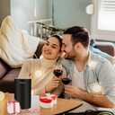 Waterless Diffuser for Essential Oil Nebulizer Battery Operated Mini Scent Air Machine Aromatherapy Atomizing Diffuser 0.5/1/1.5H/Continous Mode 3 Mist Level for Home Room Cars Office