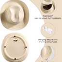 Hanging Wall planters for Indoor Plants, Ceramic Cowboy Wall vases for Flowers, for Bathroom, Living Room, Office, and Home Decor. Medium