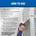 Phenoseal Does It All Vinyl Adhesive Caulk, White, 10 oz (5113600005)