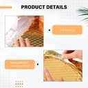 100 Pack Valentine's Day Gift Wrapping Bubble Mailers 3 Sizes Metallic Bubble Envelopes Waterproof Self Sealing Bags for Spring Back to School Packing Small Business(Gold,Metallic)