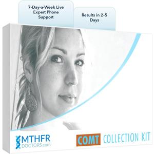 COMT Gene Test Collection Kit Comes with Results Interpretation and Live Support 7 Days a Week - Cheek Swab - Results in 2-5 Days.