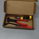 Tanstic 4Pcs Nail Puller and Staple Remover Tool Set, Including 7'' End Cutting Plier, Tack Lifter, Carpet Remover for Furniture, Floor, Wall, Car, Photo, Frame, Wooden Case, Carton