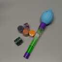 Tub Works Bath Color Brush Kids Bath Bomb Set | Nontoxic & Fragrance-Free | Use Brush to Paint Water with Vibrant, Fizzing Colors | Fun BathBombs for Kids Bath | Creative Bathtub Toys for Toddlers