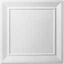 Art3dwallpanels Ceiling Tiles 24 x 24 Drop Ceiling Tiles, 24 Pack Drop in High Grade PVC Wall Panels, Fire Rated, Waterproof, Light Weight, Cover 96 Sq.Ft, White