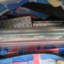 TIASUSAN 4 Layer Engraved American Mahjong Tile Set, 166 Acrylic Mahjong Tiles with Bags, Racks and Pushers, Accessories