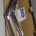 Window Visor for 1994-2004 Chevy S10/GMC Sonoma, 1995-2005 S10 Blazer/S15 Jimmy, Rain Guards Shields Vent Deflector Shade Wind Dark Smoke for 1996-2000 Isuzu Hombre, Tape-On, 2PCS