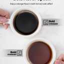 K Cup Coffee Maker With Bold Setting, Single Serve Hot & Iced Coffee Maker for K-Cup and Grounds, 52 Oz Removable Water Tank, 6 to 14oz Brew Size, Pod Coffee Machine With Reusable Filter, Gray