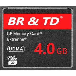BR & TD Memory Card CF UDMA Speed Up to 60MB/s - SDCF-4GB-G4