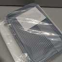 Termichy Baby Bottle Drying Rack: Large Vertical Bottle Dryer Rack Holder - Space Saving Standing Drying Rack for Baby Bottles and Pump Part Cleaning (Gray)